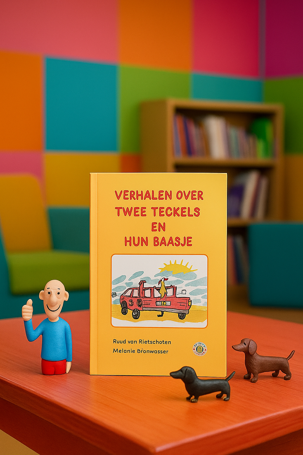 Verhalen over twee teckels en hun baasje boek