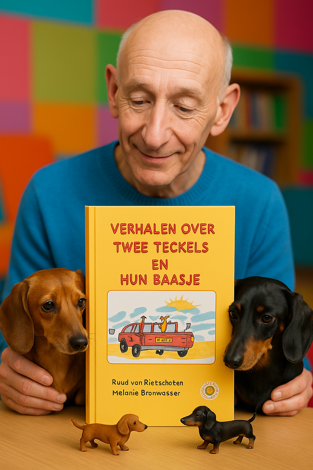 Verhalen over twee teckels en hun baasje boek